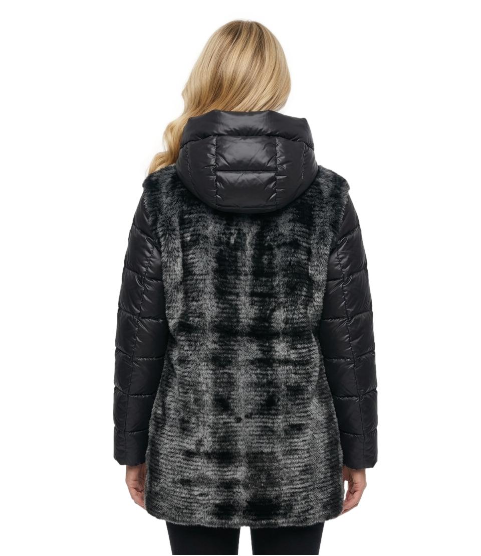 Blauer Impermeabile/Trench da Donna - Nero - 26wbldk01223007685