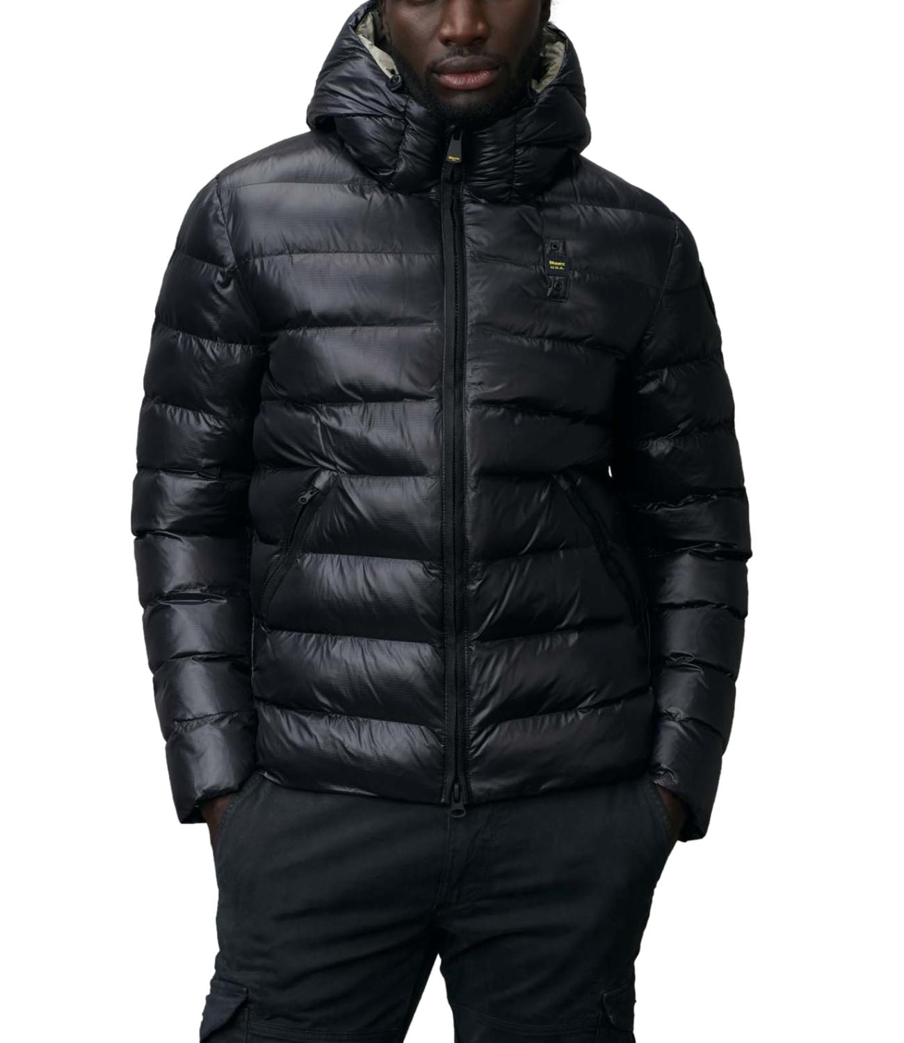 Blauer Giubbino da Uomo - Nero Interno Beige 301 - 26wbluc02054005958