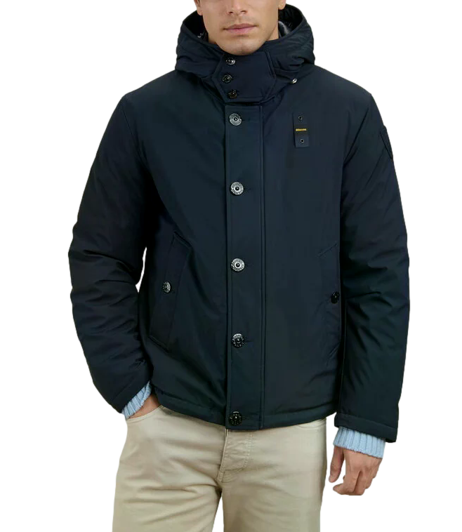 Blauer Giubbino da Uomo - Blu - 26wbluc02061005480
