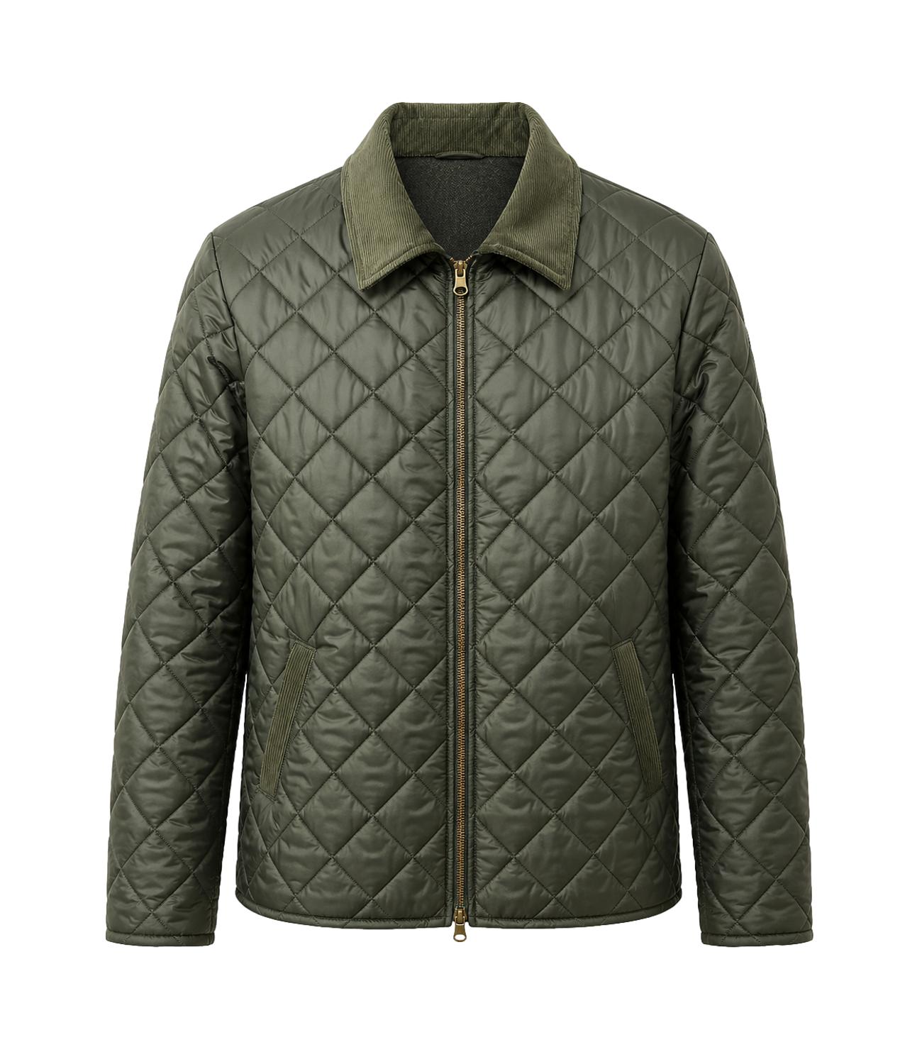Bl'ker Giacca reversibile da Uomo - Green - BlkM-W5048