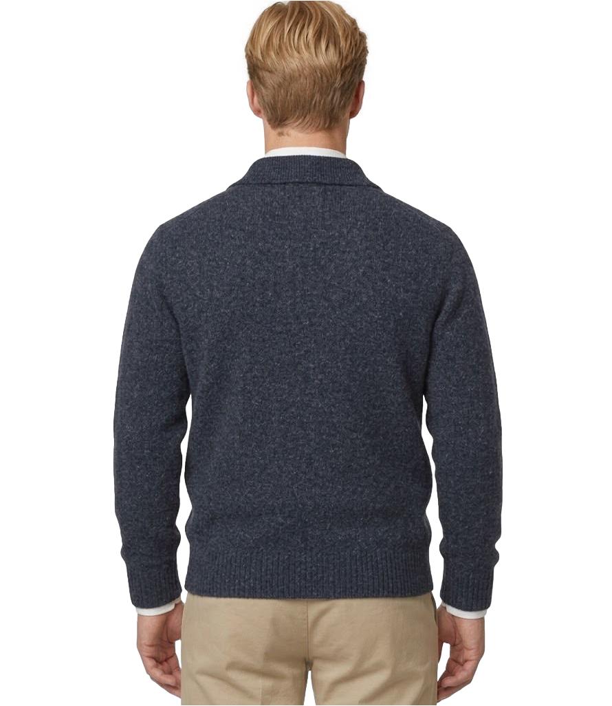 Bl'ker Polo da Uomo - Blu - Blkmai26