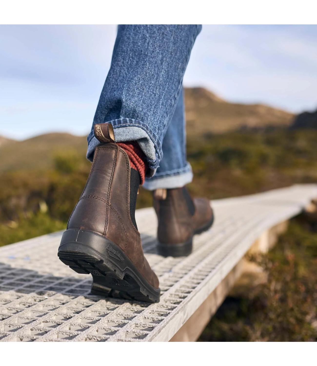 Blundstone Stivali da Unisex - Brown & Black - 262m2340