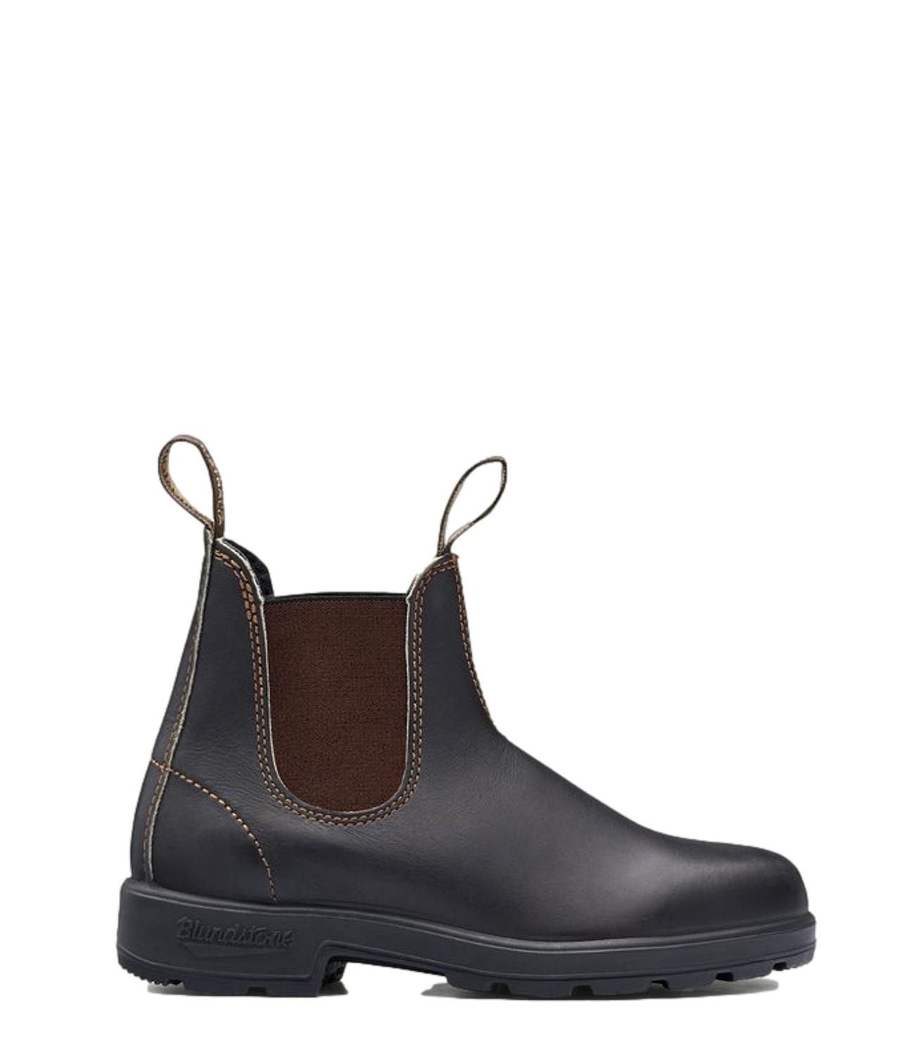 Blundstone Stivali da Unisex - Stout Brown Leather - 262m500