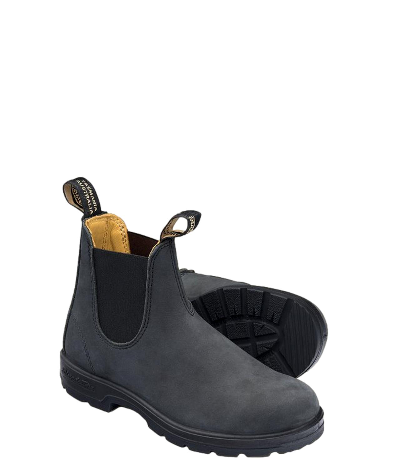Blundstone Stivali da Unisex - Rustic Black Leather - 262m587