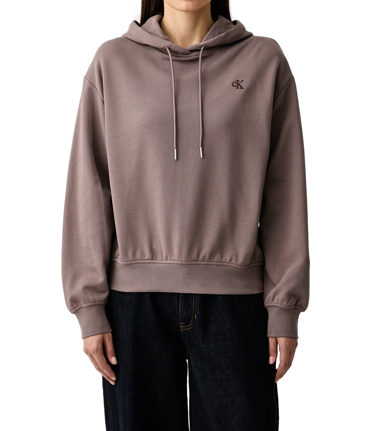 Calvin Klein Felpa da Donna - Iron - Lv047g258g