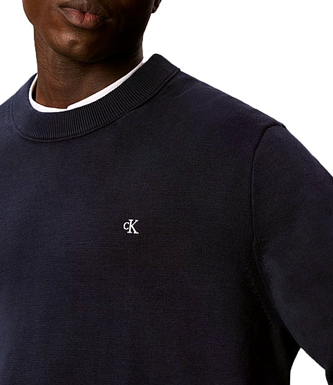 Calvin Klein Pullover da Uomo - Dark Sapphire - Lv04rh325g