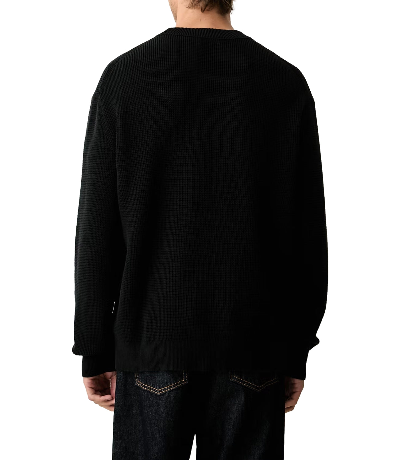 Calvin Klein Pullover da Uomo - Black - Lv04rh326g