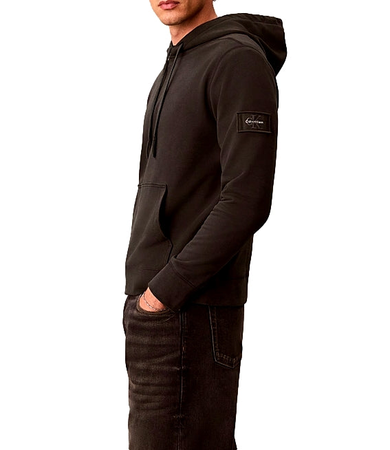 Calvin Klein Felpa cappuccio da Uomo - Black - Lv04rj201g