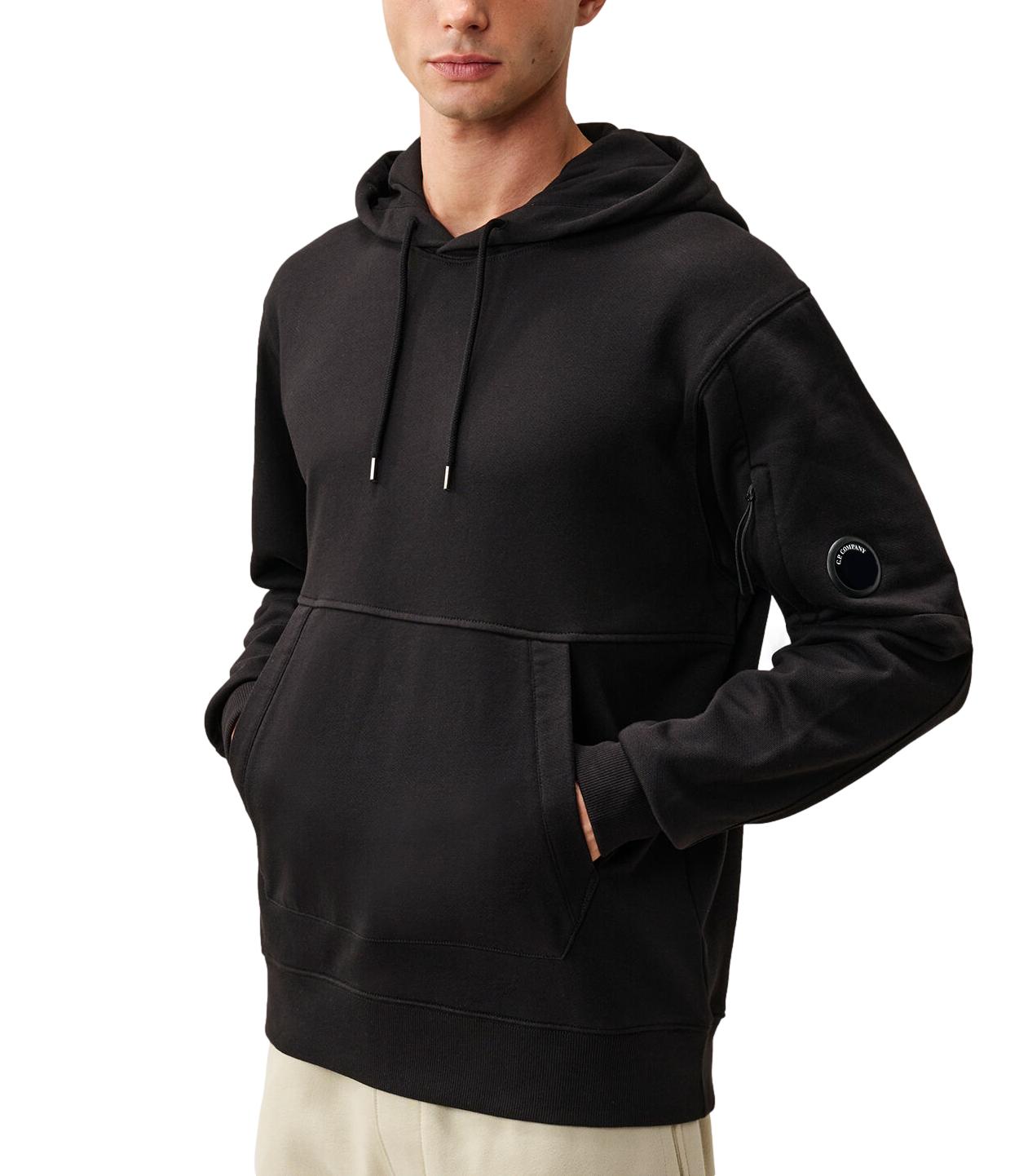 C.p. Company Felpa da Uomo - Black - Rccmss714m005086w