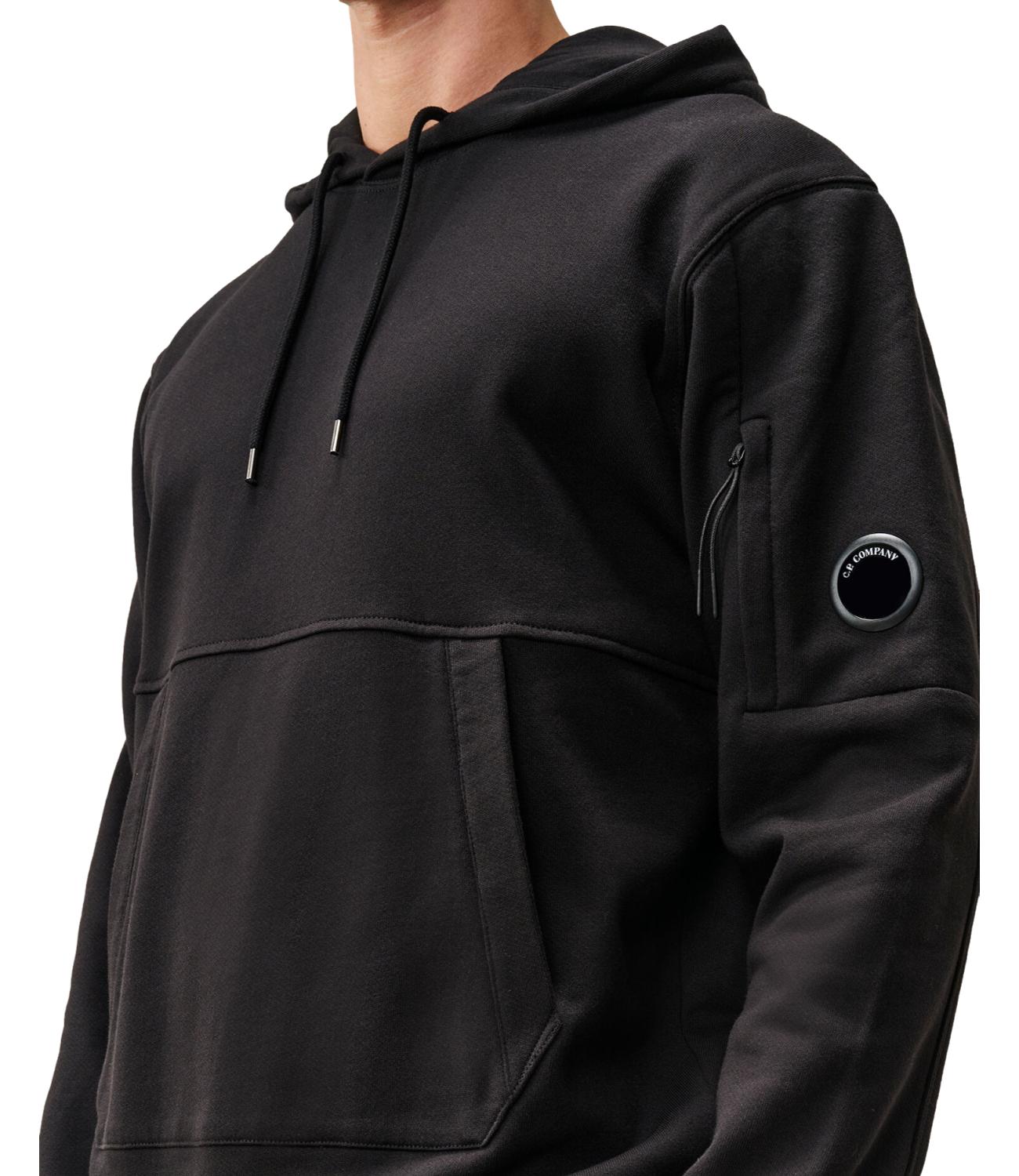 C.p. Company Felpa da Uomo - Black - Rccmss714m005086w