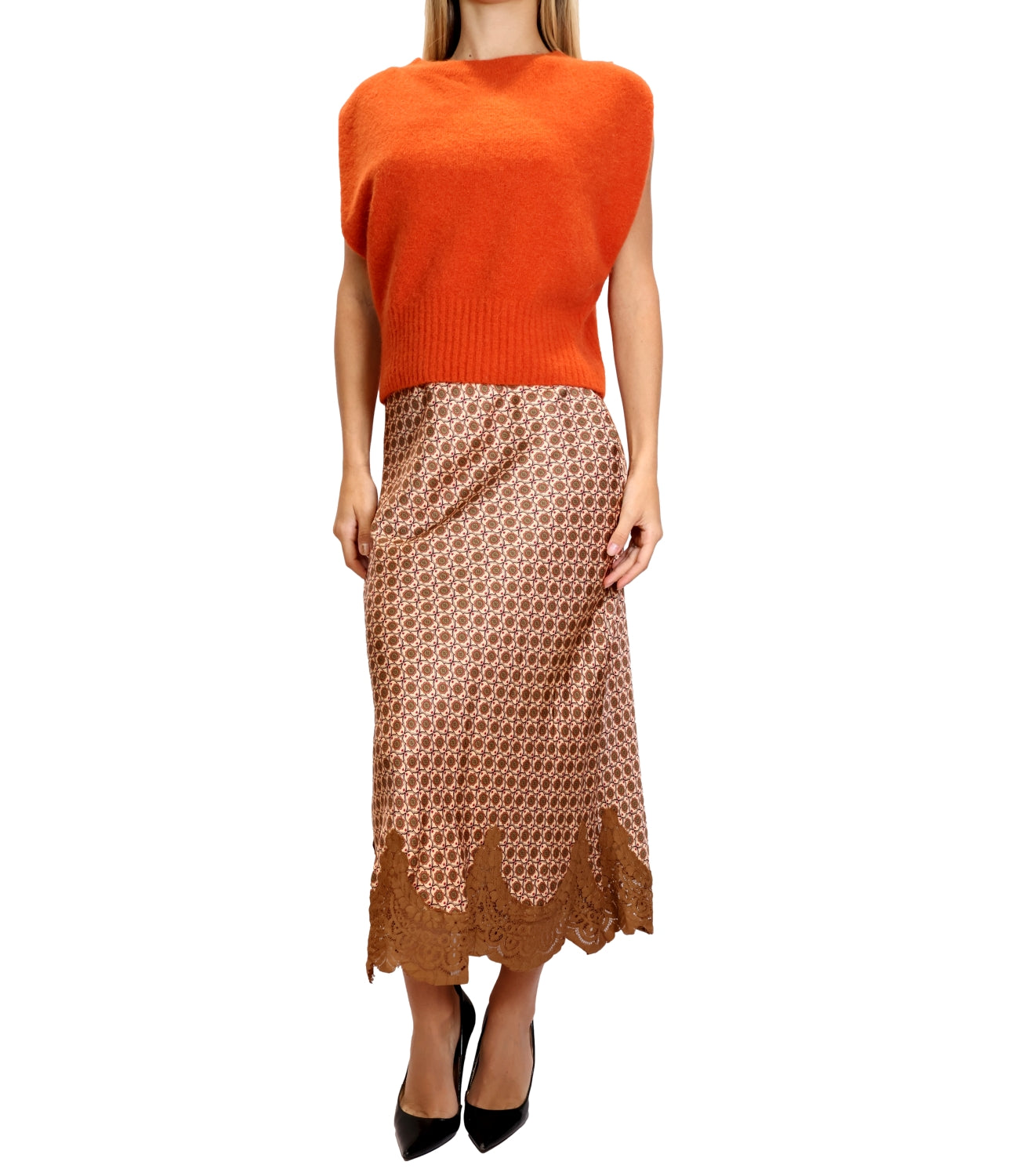 Dixie Maglia da Donna - Ruggine - M277b119