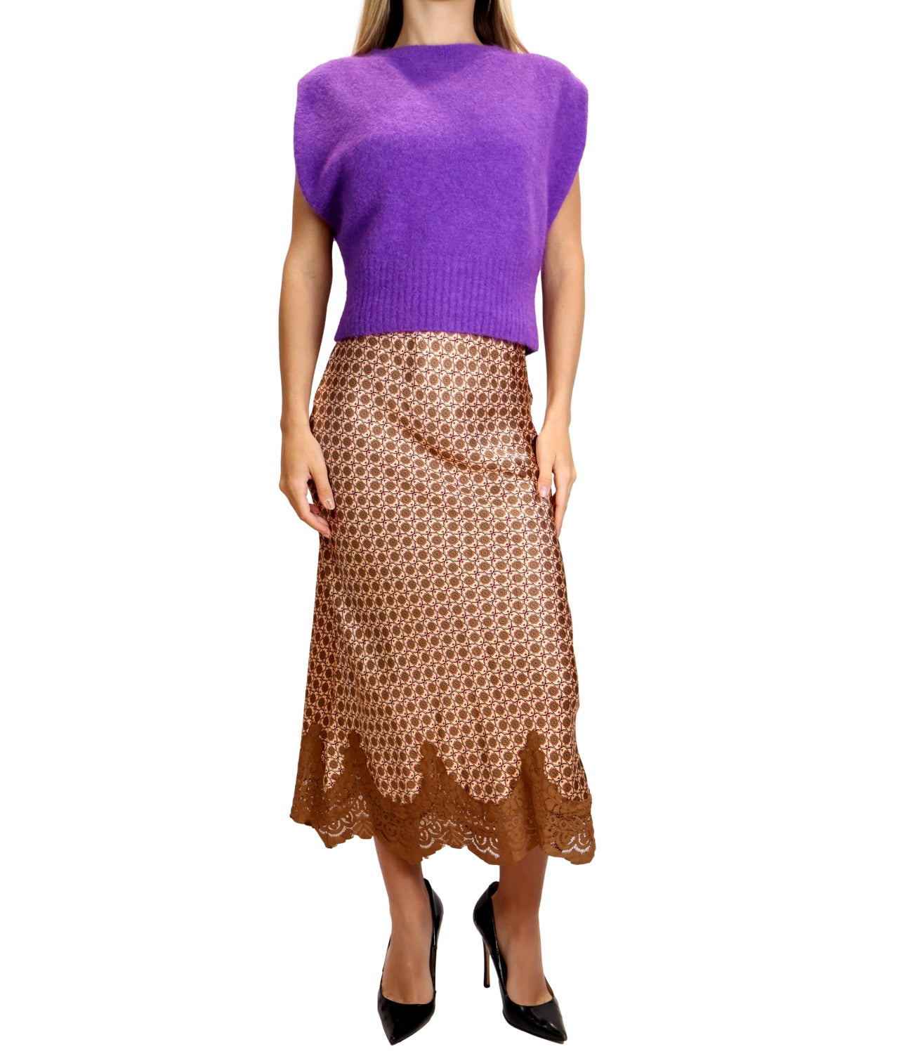 Dixie Maglia da Donna - Viola - M277b119