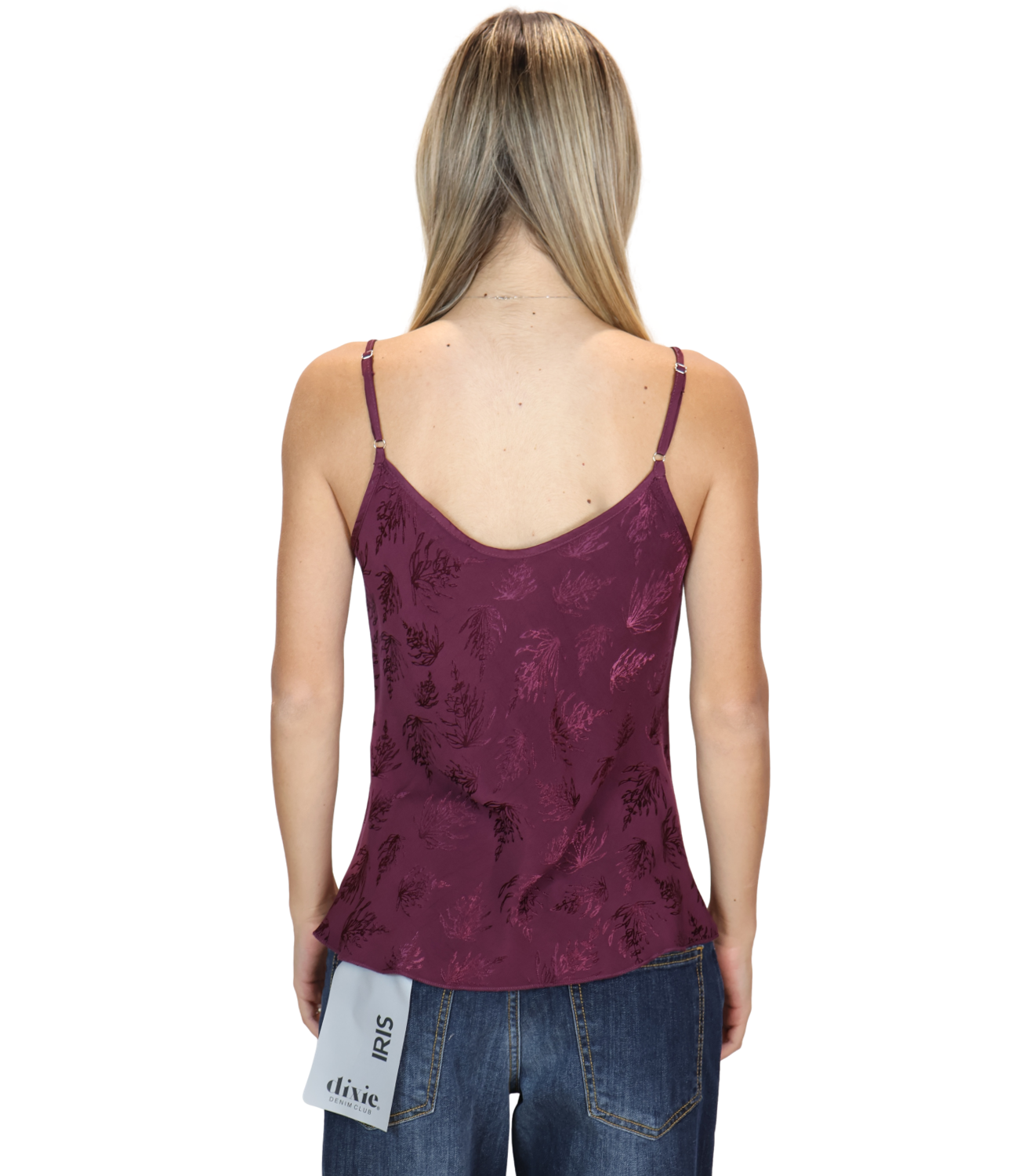 Dixie Top da Donna - Melanzana - R239b018