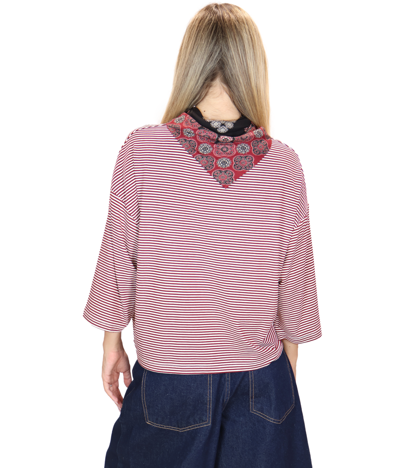 Dixie T-Shirt da Donna - Bordeaux - T262b064