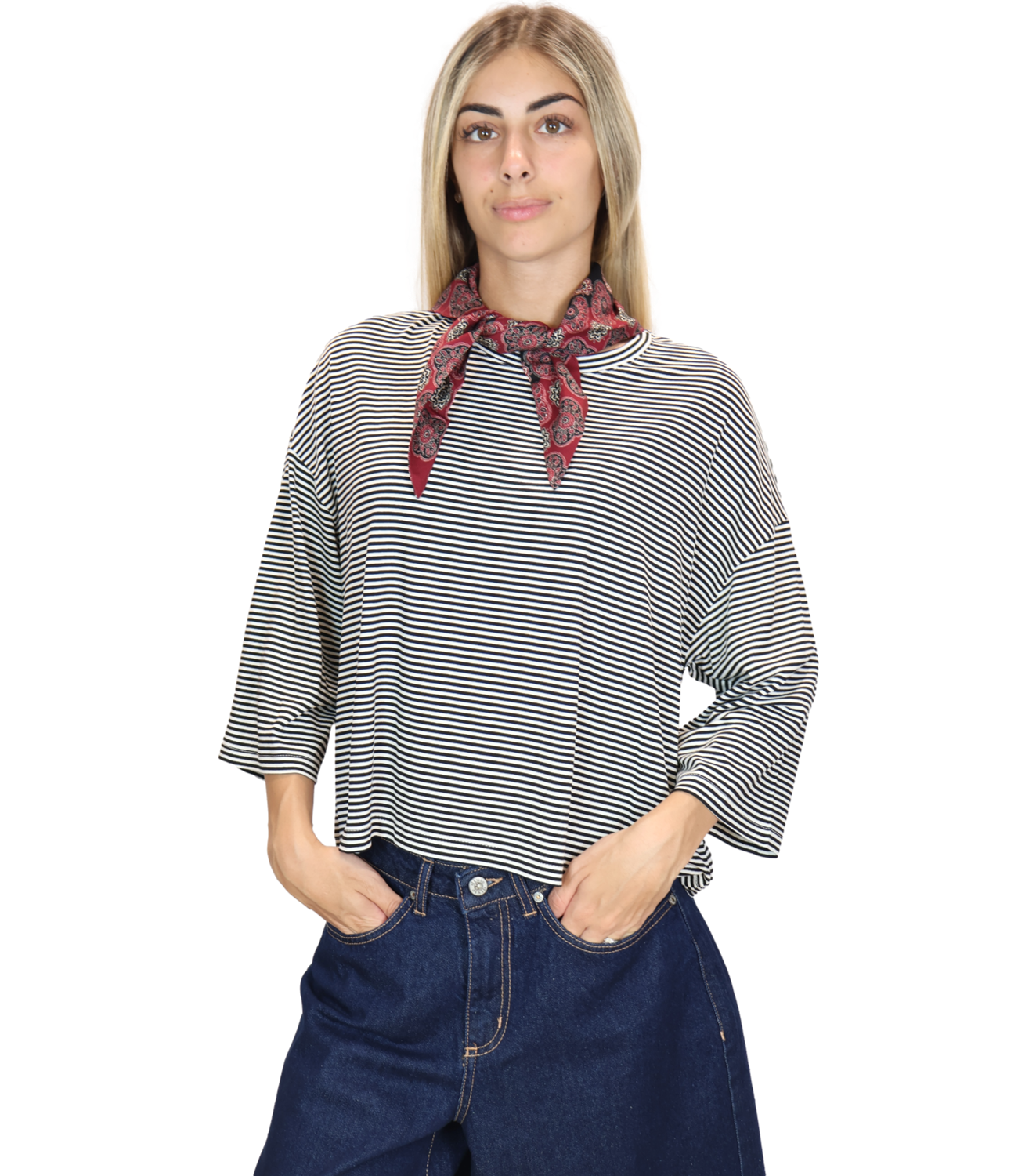Dixie T-Shirt da Donna - Nero - T262b064