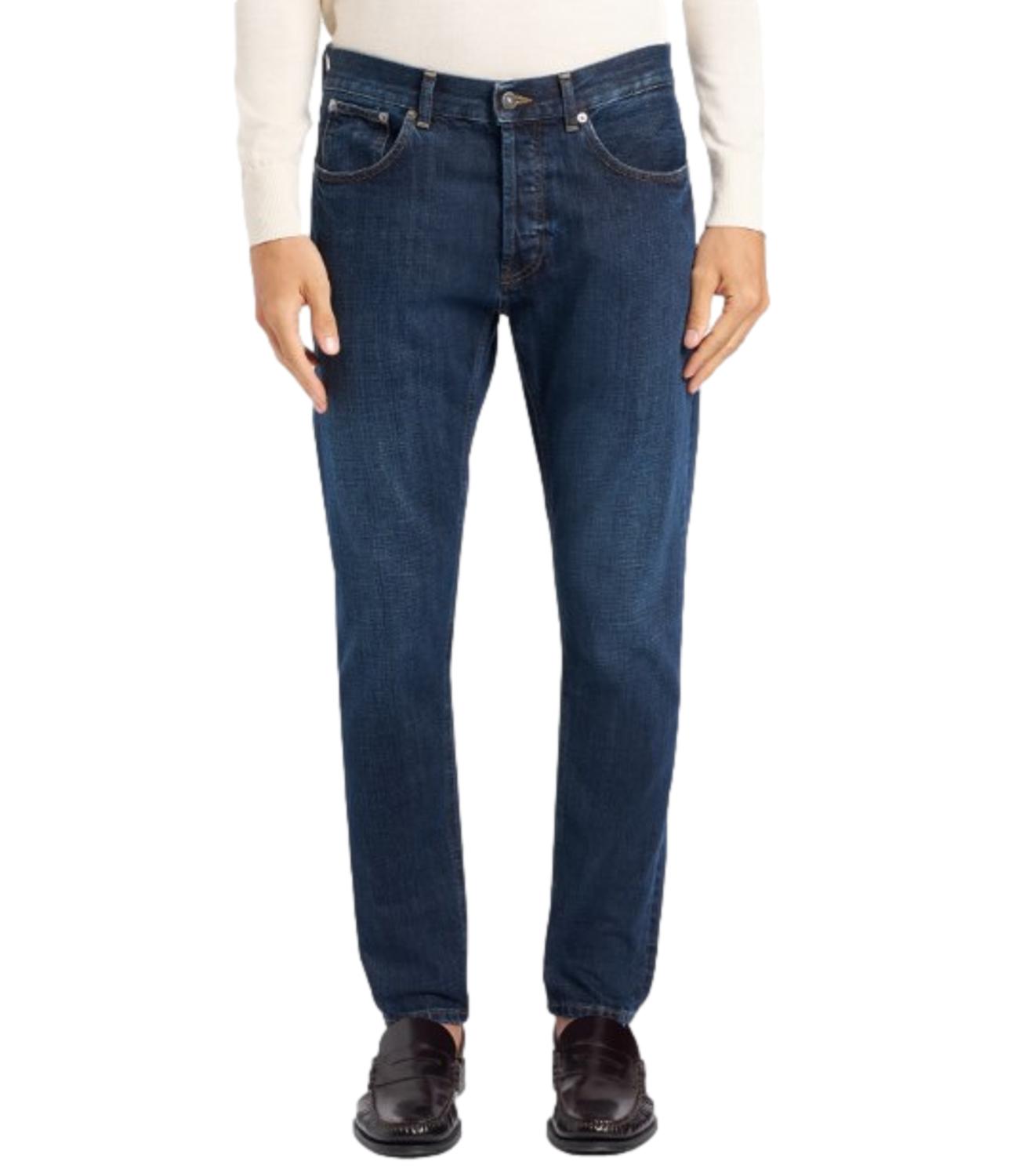 Dondup Jeans da Uomo - Blu - Up232dsk404uj57du