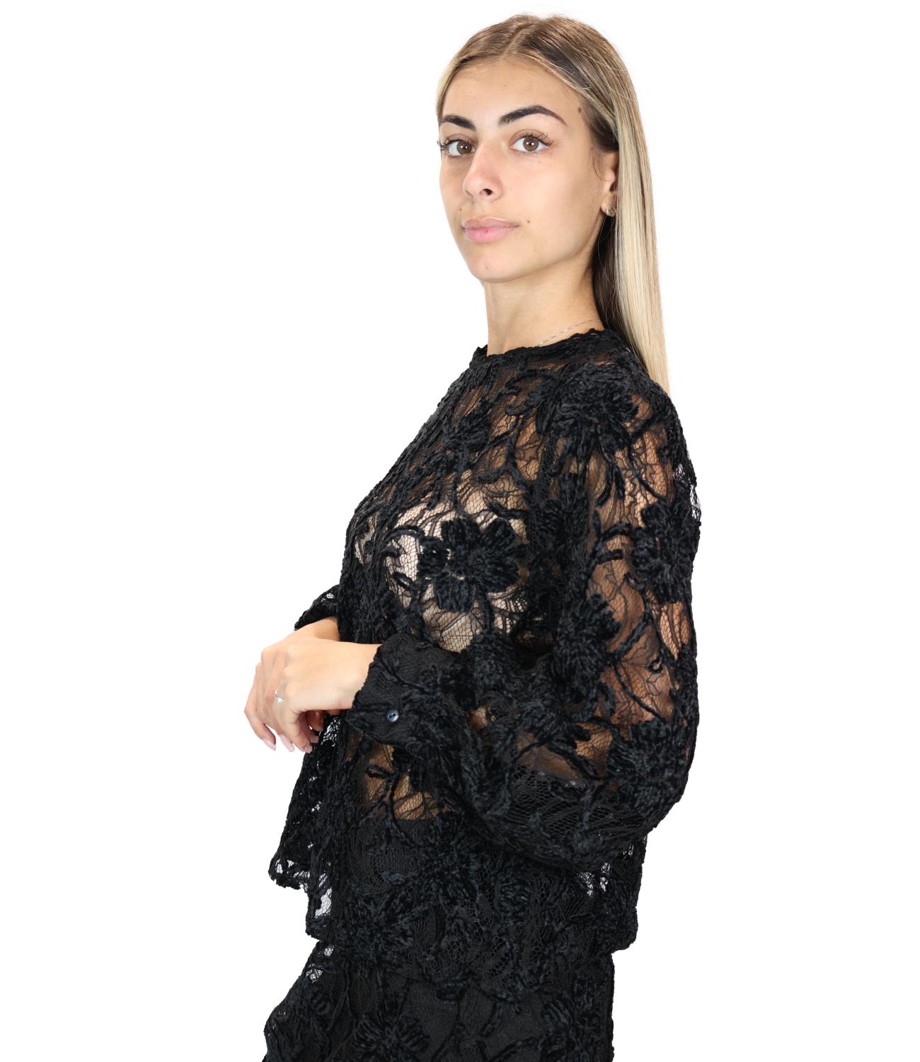 Eco Casacca da Donna - Nero - Hi318