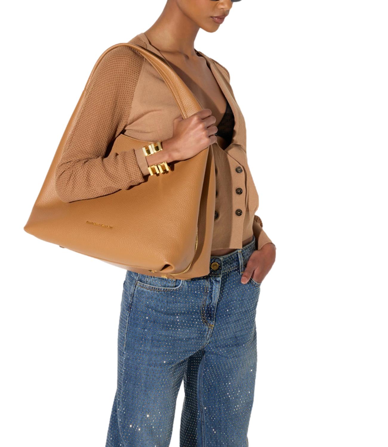 Elisabetta Franchi Borsa da Donna - Daino - Bs23a66e2