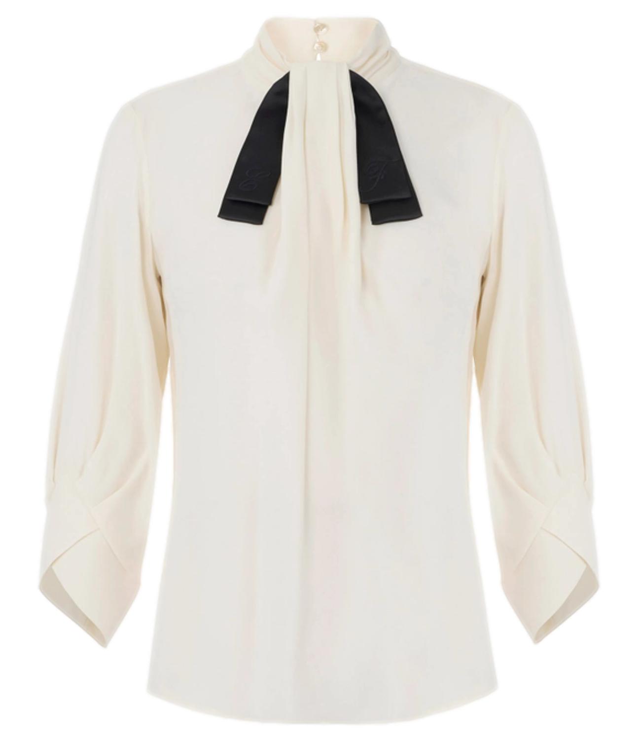 Elisabetta Franchi Camicia da Donna - Burro/nero - Ca17866e2