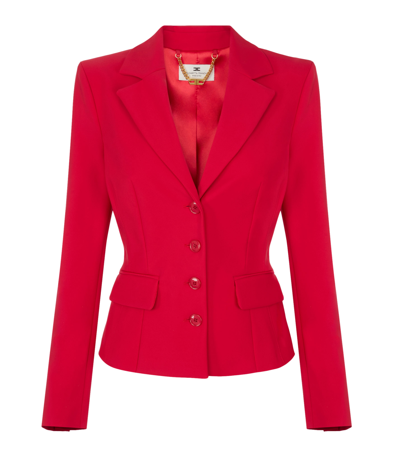 Elisabetta Franchi Giacca da Donna - Red Passion - Gi25367e2
