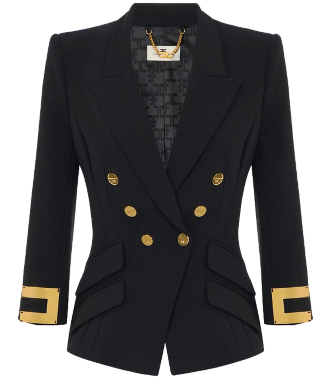 Elisabetta Franchi Giacca da Donna - Nero - Gi26866e2
