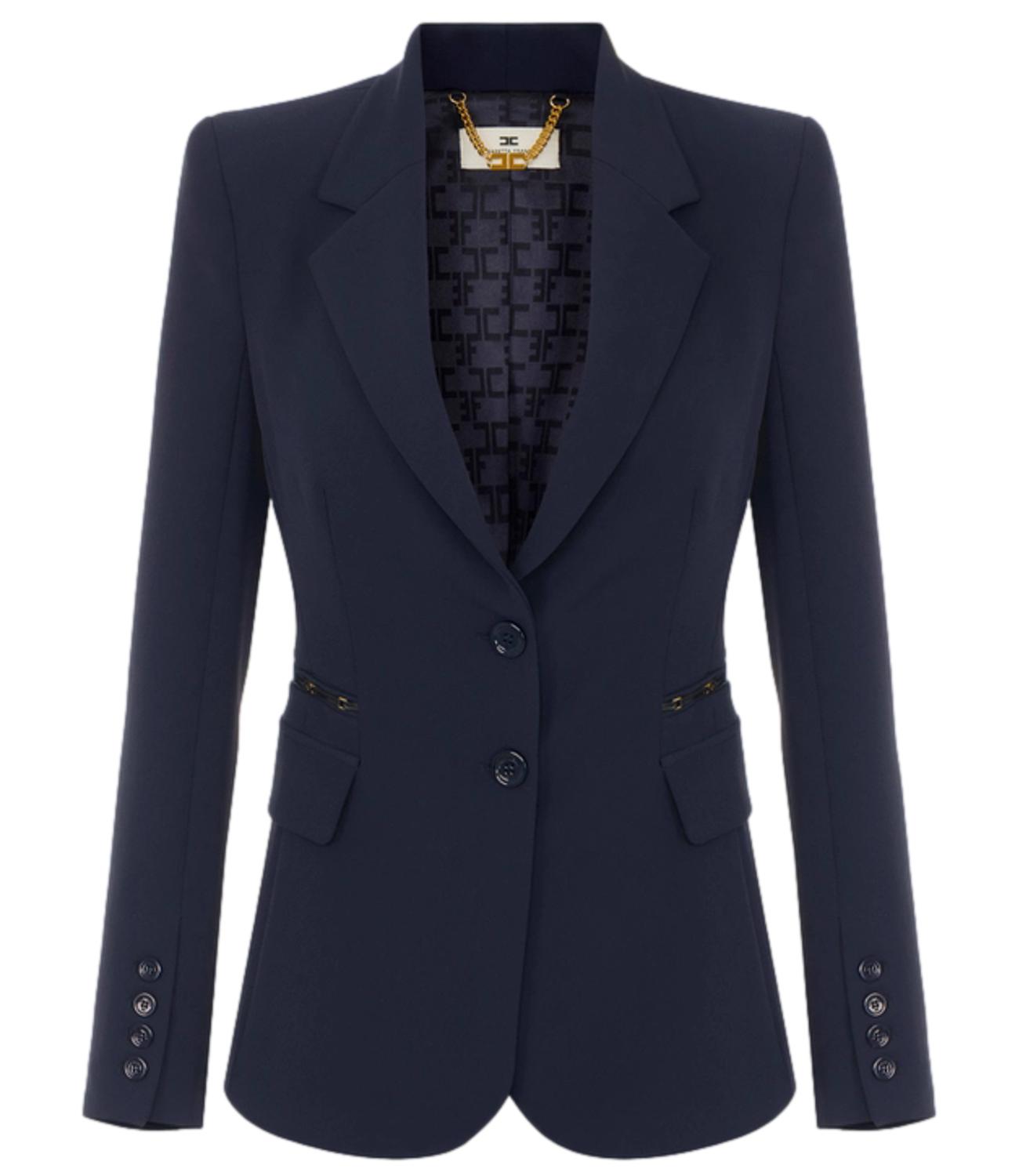 Elisabetta Franchi Giacca da Donna - Blu Notte - Gi27466e2