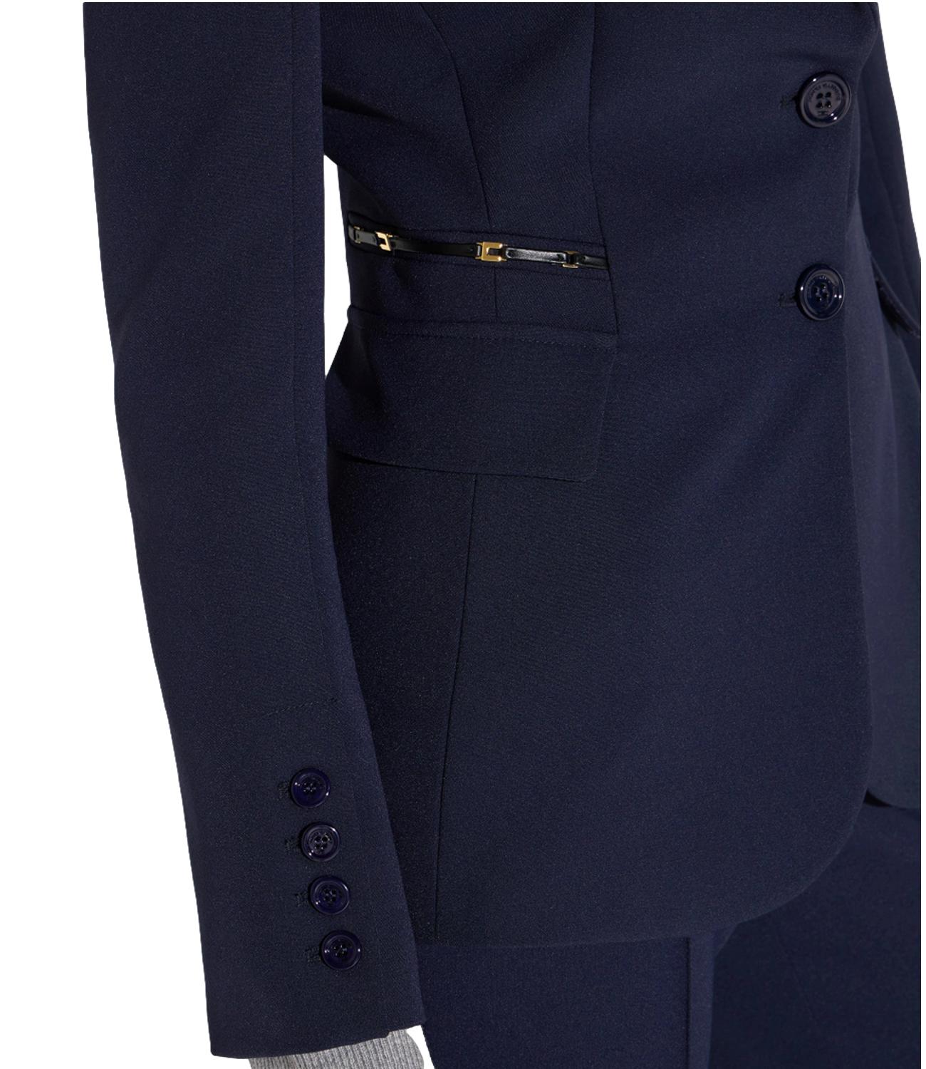Elisabetta Franchi Giacca da Donna - Blu Notte - Gi27466e2