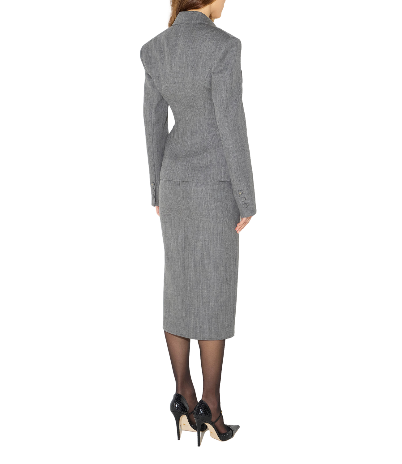 Elisabetta Franchi Gonna da Donna - Grigio Melange - Go25467e2