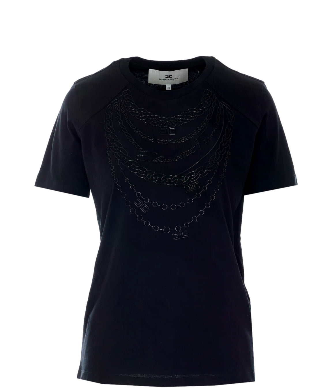 Elisabetta Franchi Maglia da Donna - Nero - Ma66a66e2