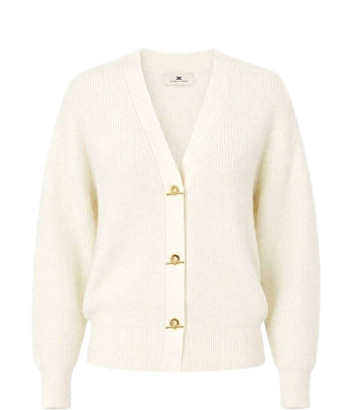 Elisabetta Franchi Maglia da Donna - Burro - Mk01s66e2