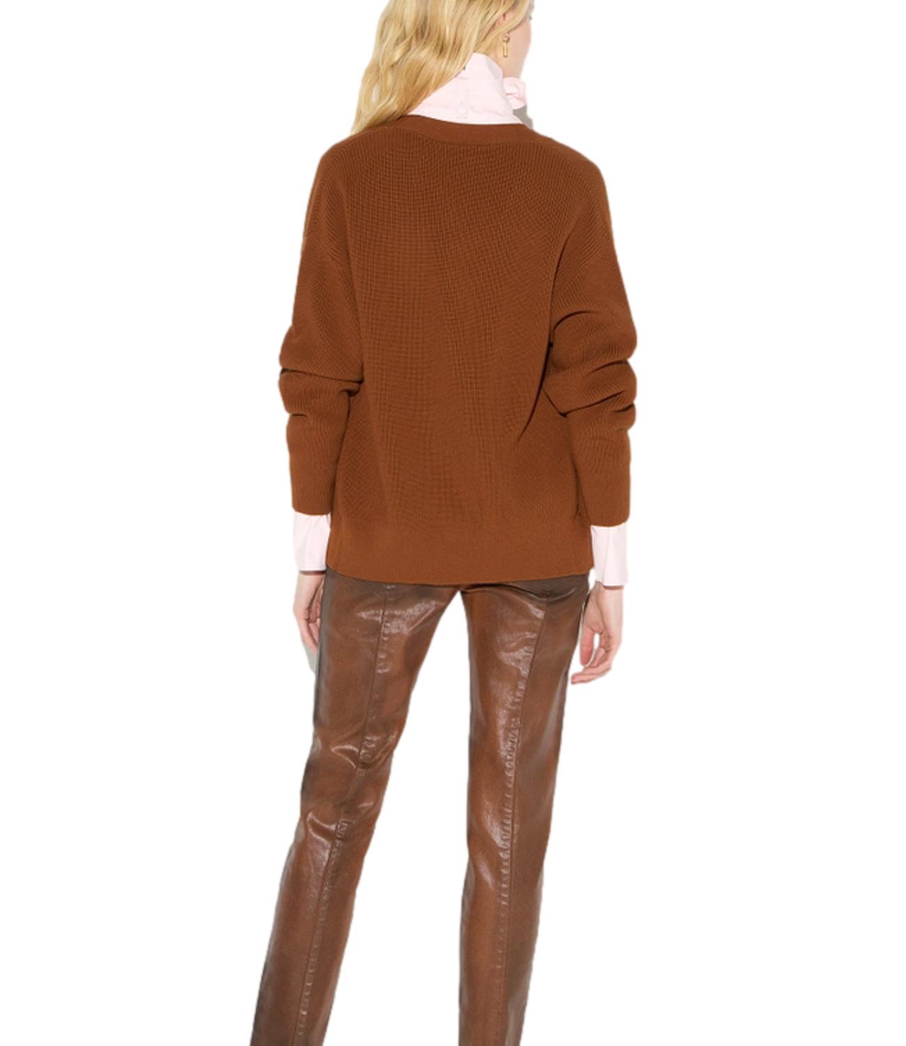 Elisabetta Franchi Maglia da Donna - Sigaro - Mk01s66e2