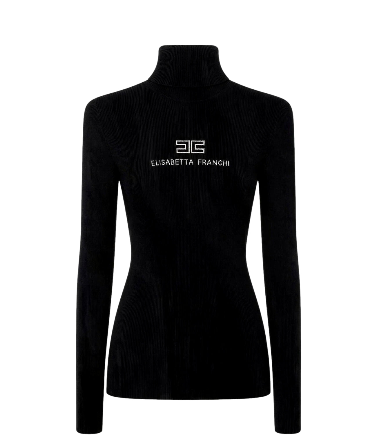 Elisabetta Franchi Maglia da Donna - Nero/burro - Mk18b66e2