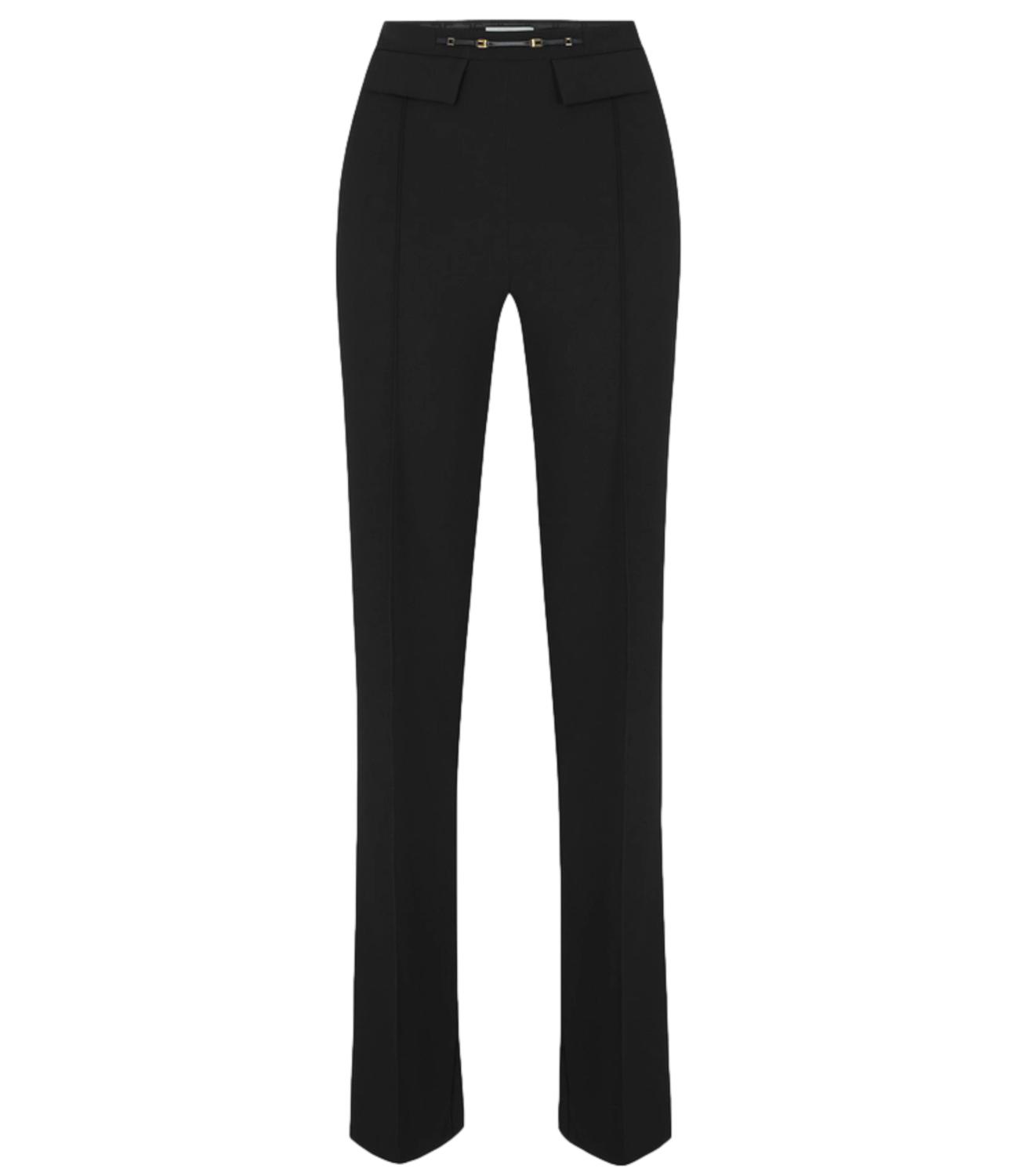 Elisabetta Franchi Pantalone da Donna - Nero - Pa19666e2