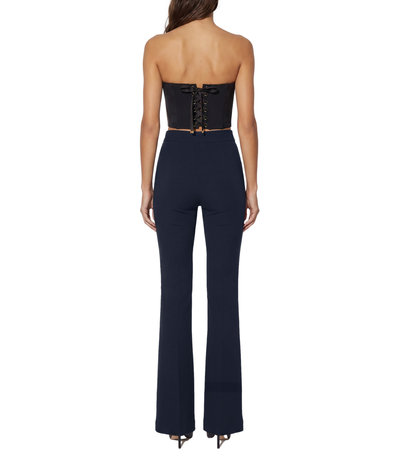 Elisabetta Franchi Pantalone da Donna - Blu Notte - Pa19766e2