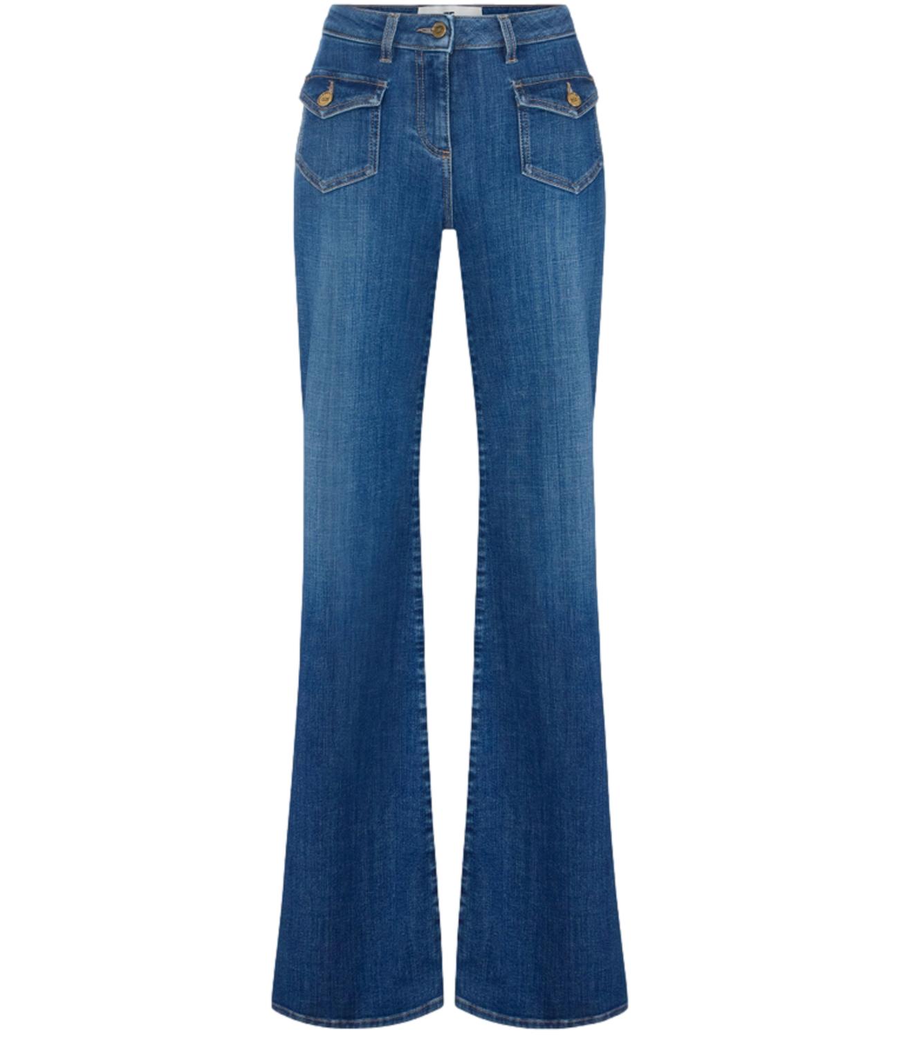 Elisabetta Franchi Jeans da Donna - Blue Vintage - Pj18n66e2