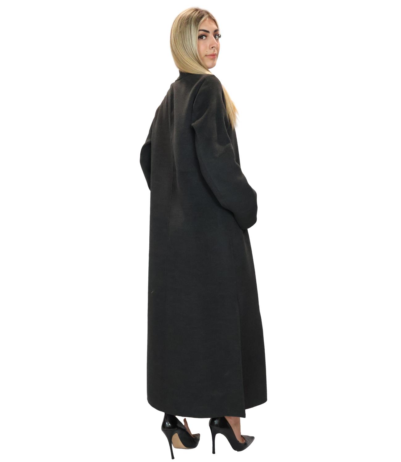 Emme Marella Cappotto da Donna - Grigio Scuro Melange - 2625016031200