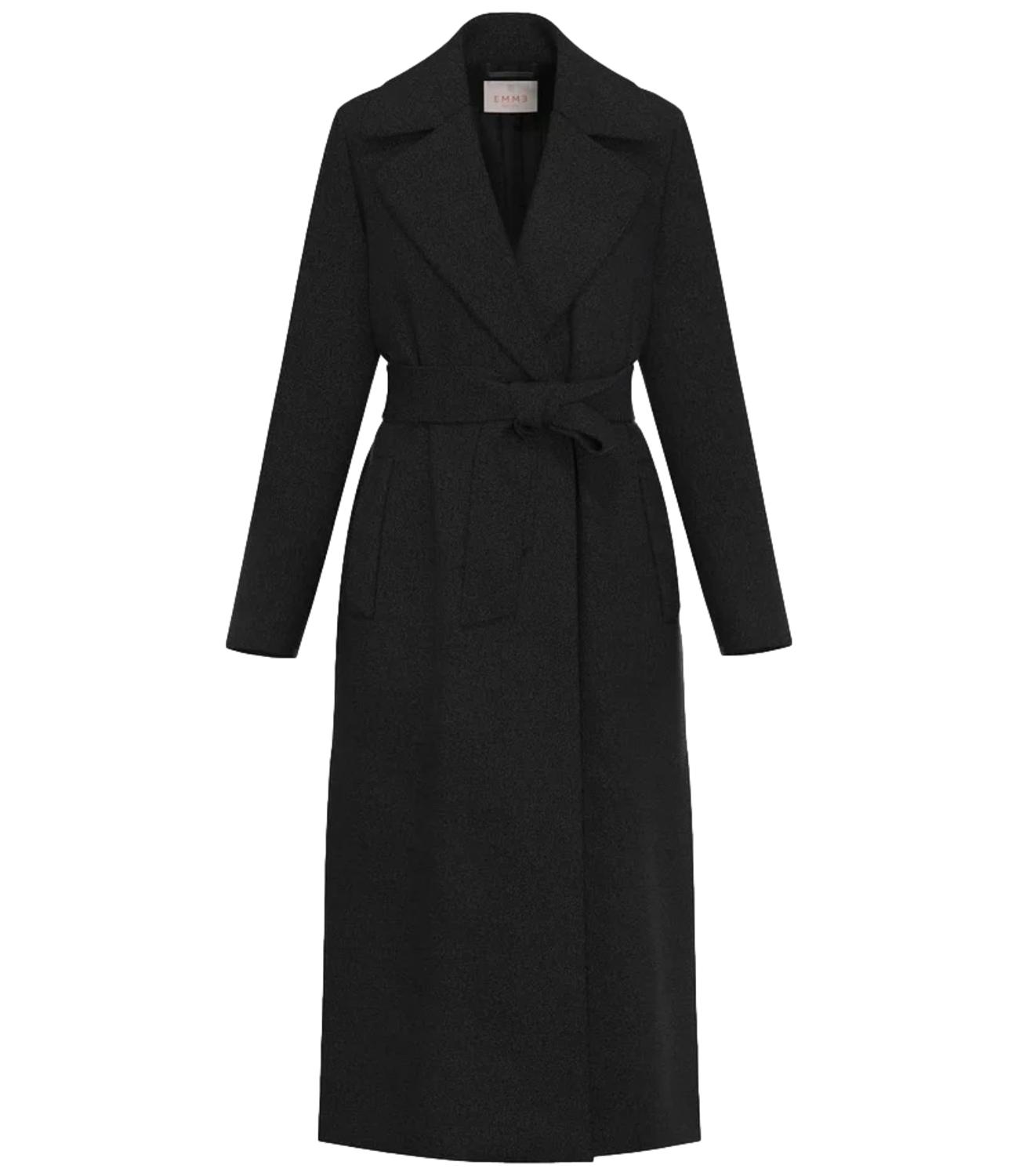 Emme Marella Cappotto da Donna - Nero - 2625016032200