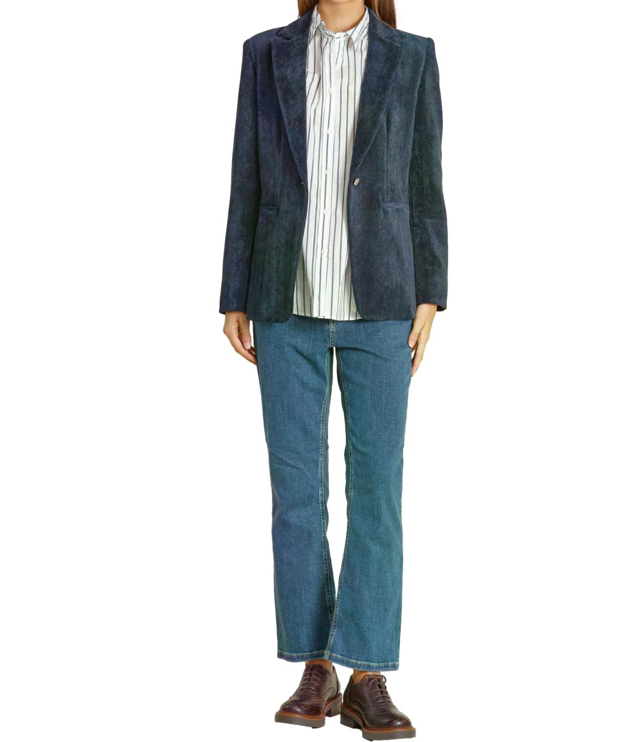 Emme Marella Giacca da Donna - Navy - 2625046051200