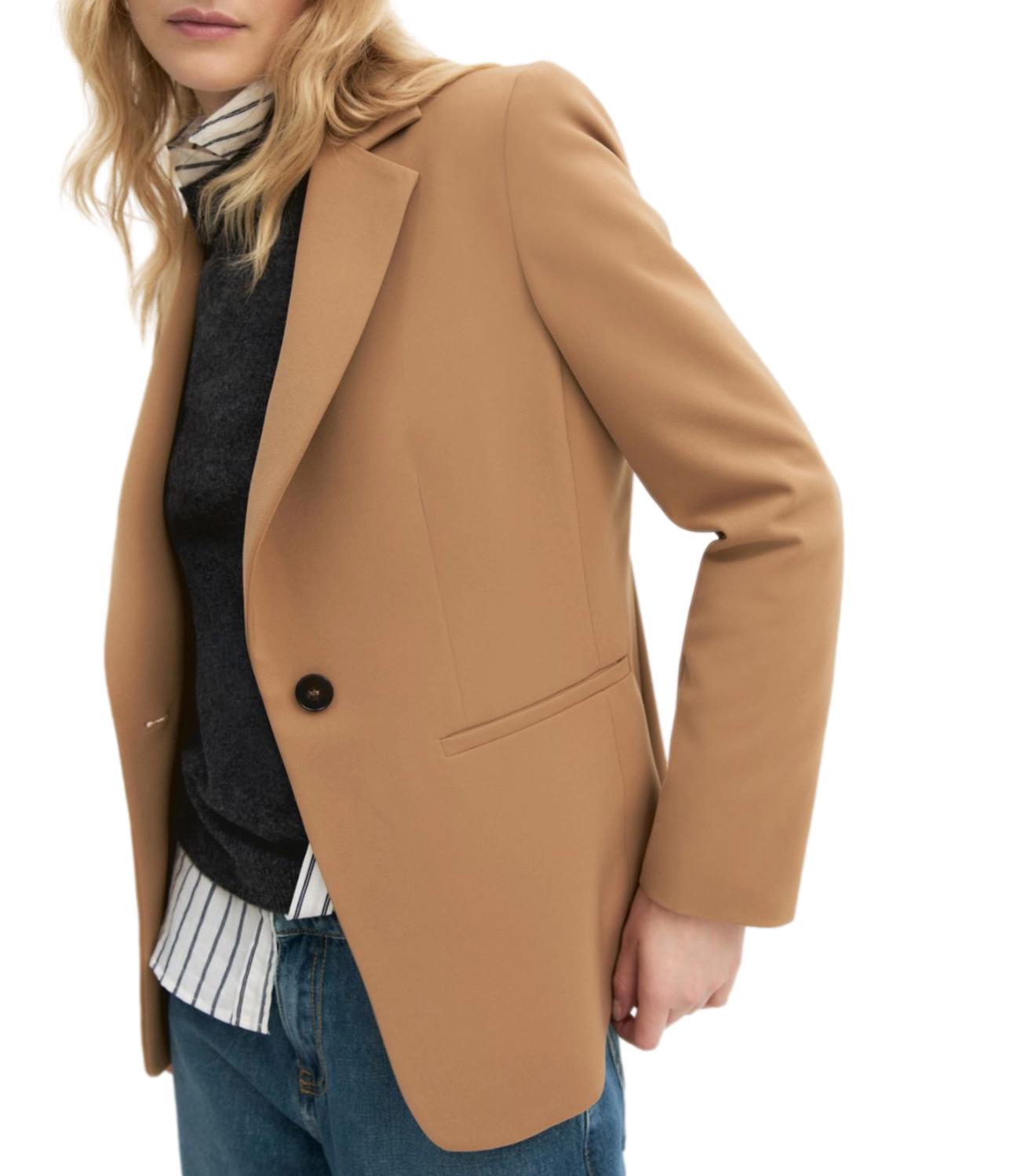 Emme Marella Giacca da Donna - Cammello - 2625046131200