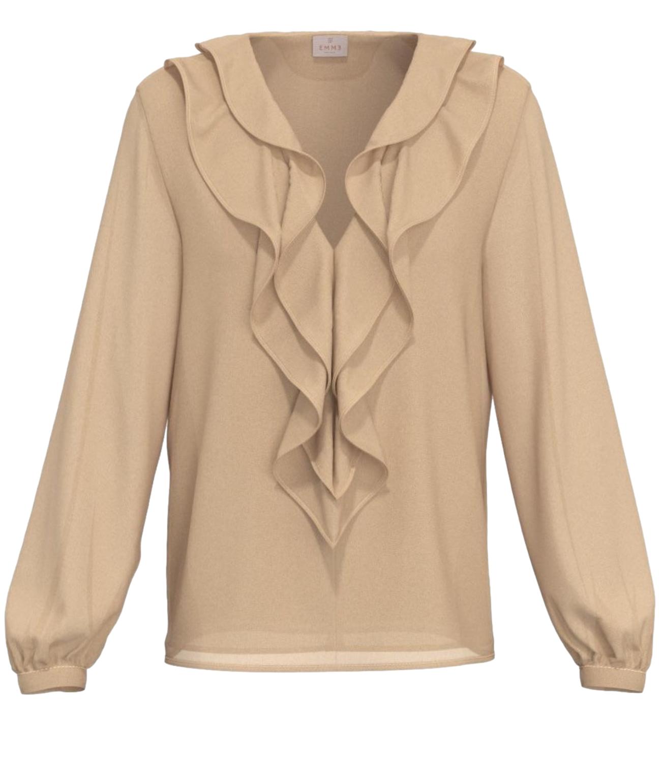 Emme Marella Camicia da Donna - Panna - 2625116032200