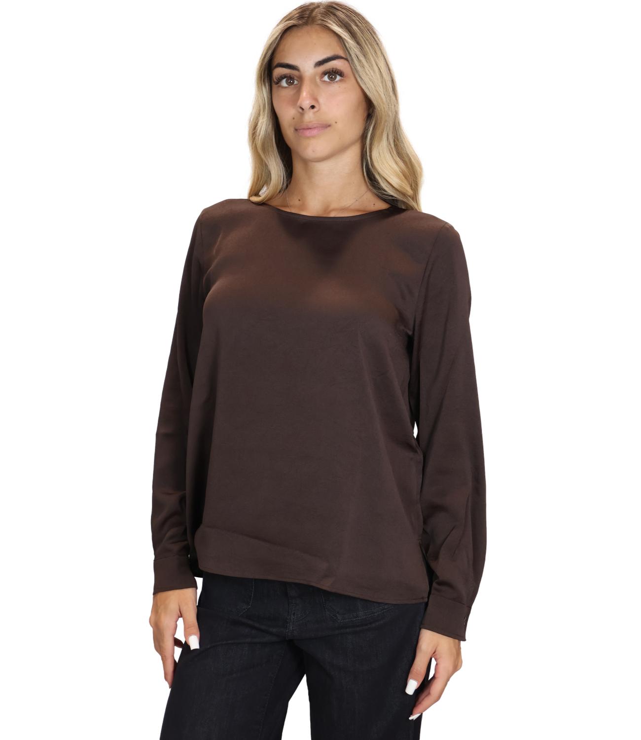 Emme Marella Camicia da Donna - Testa Di Moro - 2625116052200