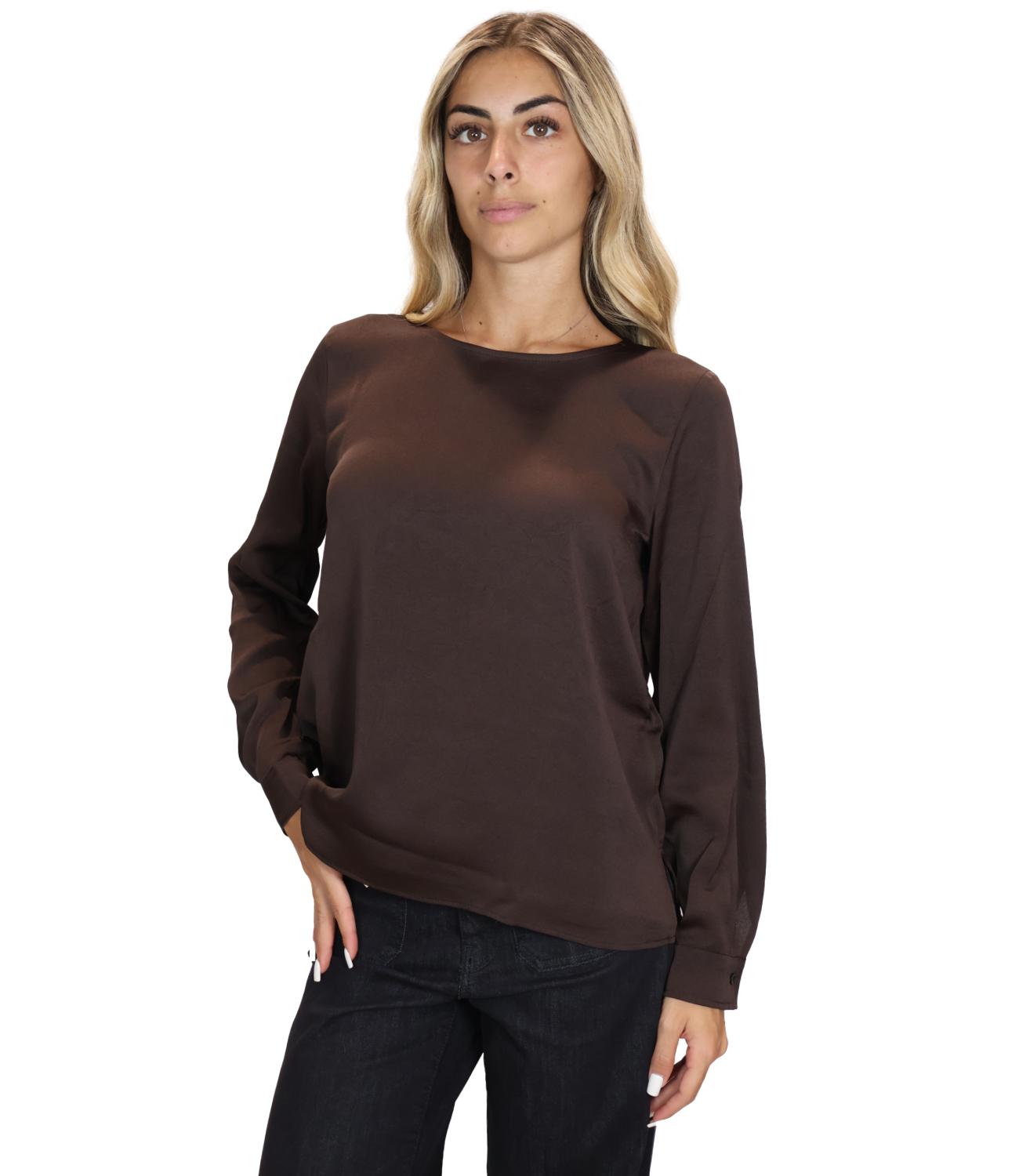 Emme Marella Camicia da Donna - Testa Di Moro - 2625116052200
