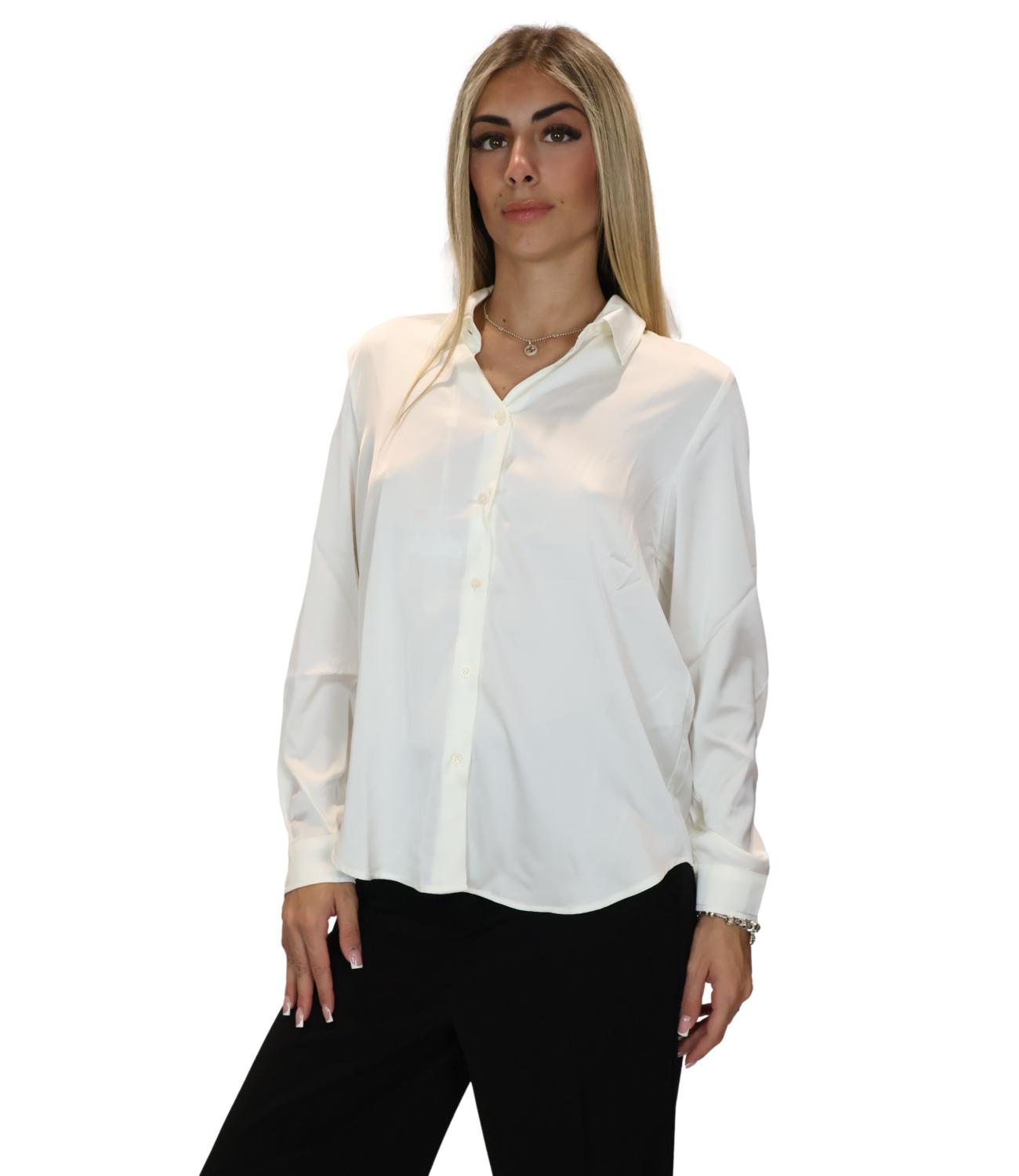 Emme Marella Camicia da Donna - Avorio - 2625116081200