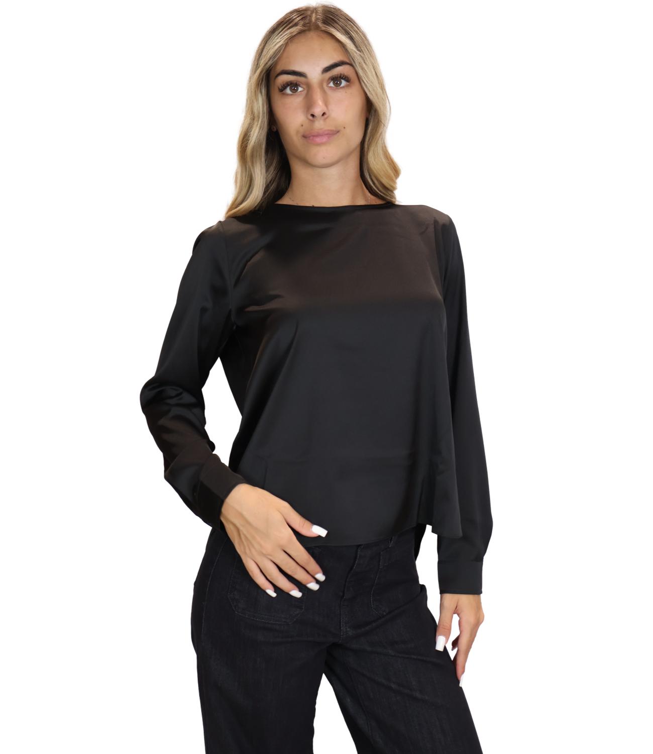 Emme Marella Camicia da Donna - Nero - 2625116091200