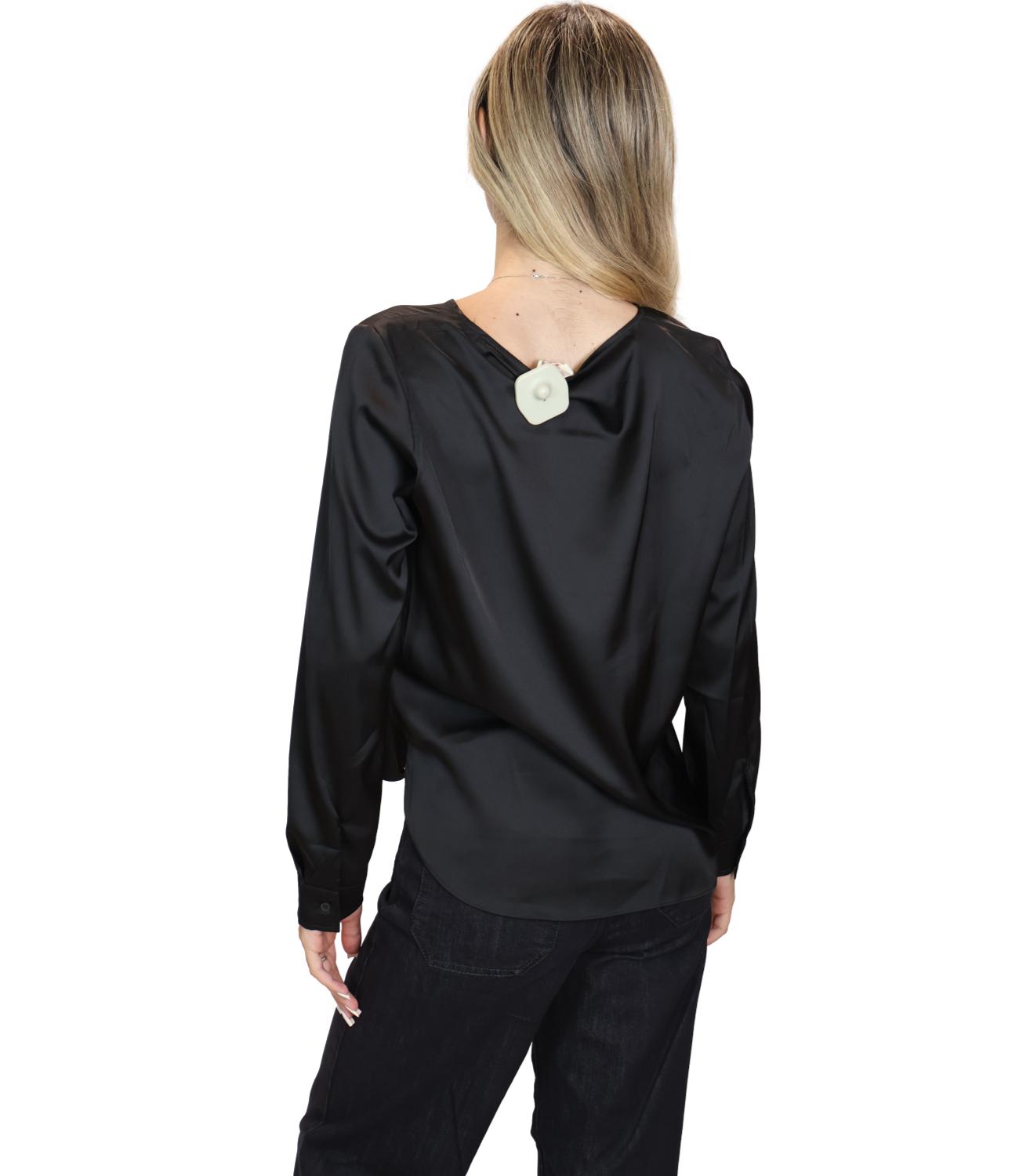 Emme Marella Camicia da Donna - Nero - 2625116091200