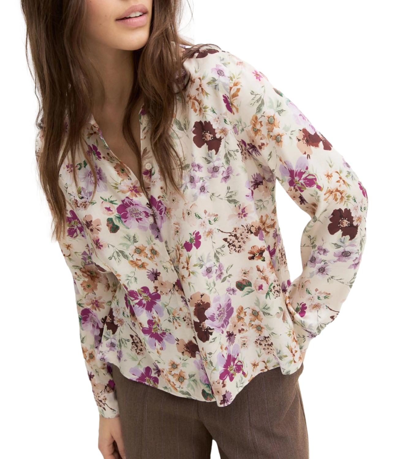 Emme Marella Camicia da Donna - Panna - 2625116092200