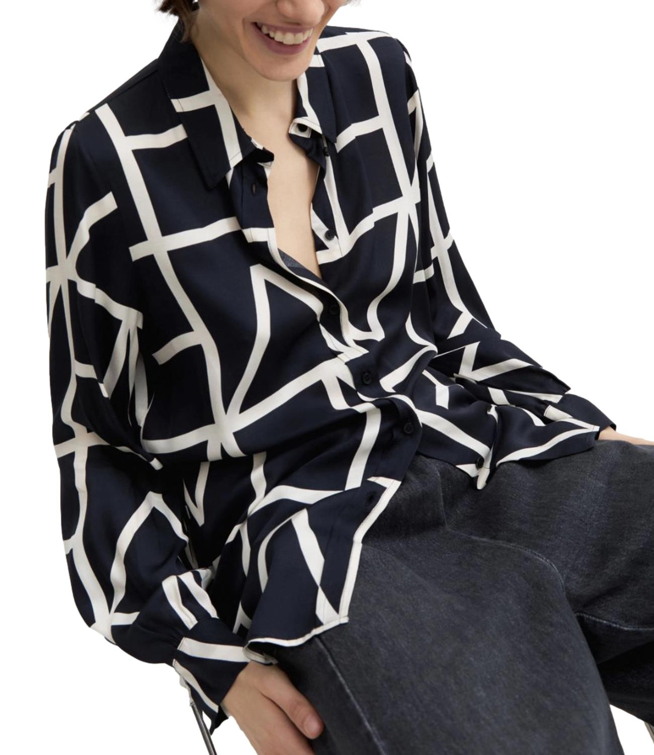 Emme Marella Camicia da Donna - Blu - 2625116102200