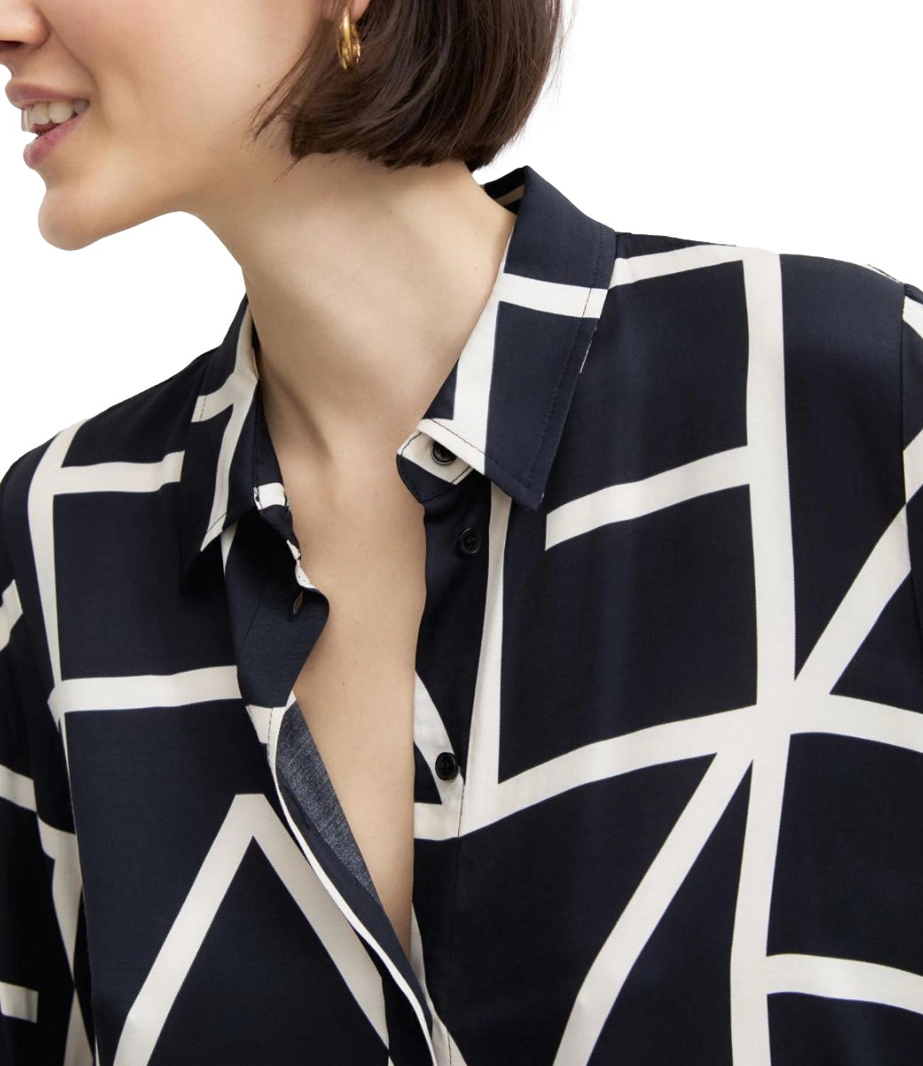 Emme Marella Camicia da Donna - Blu - 2625116102200