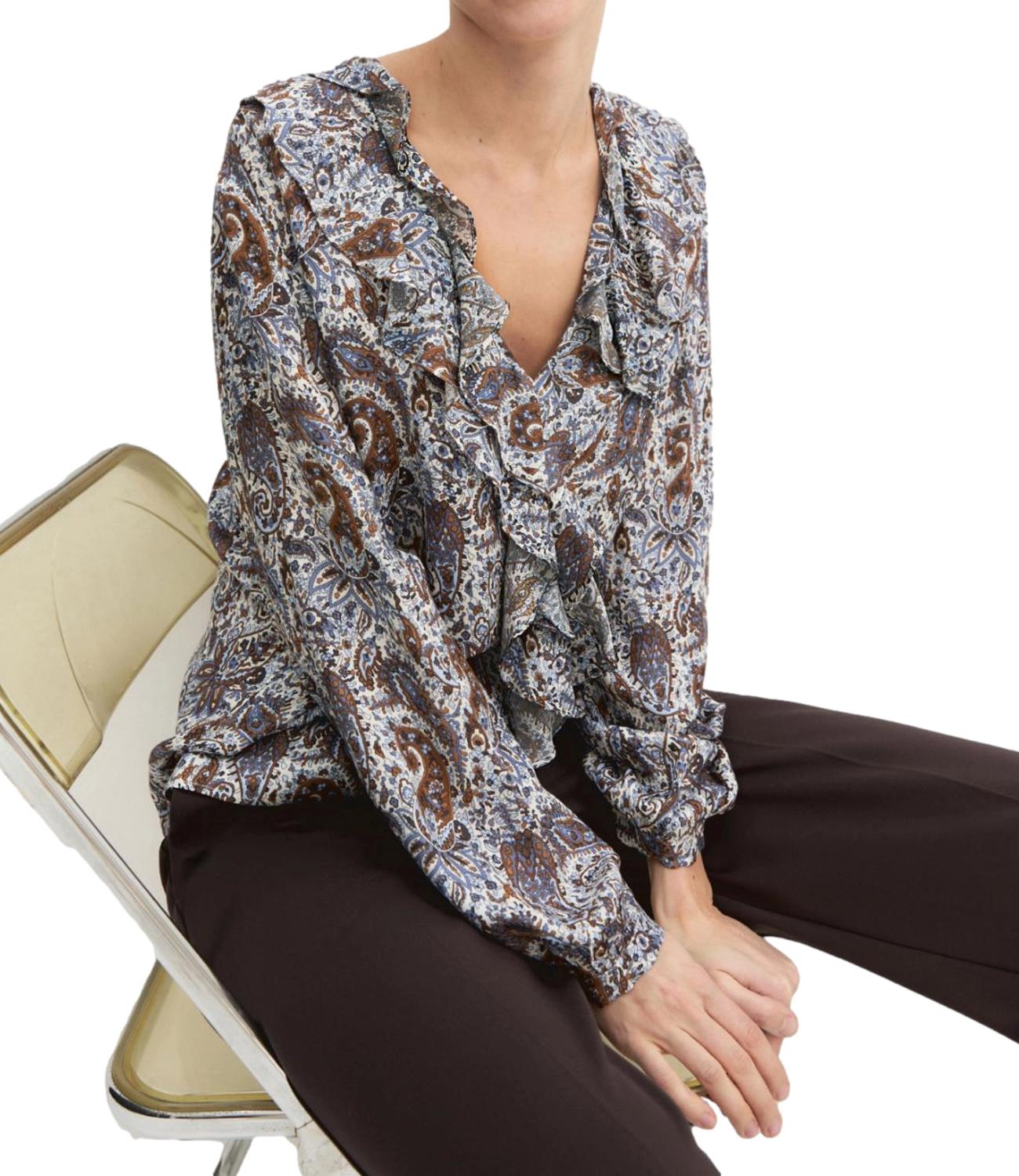 Emme Marella Camicia da Donna - Bianco Lana - 2625116211200