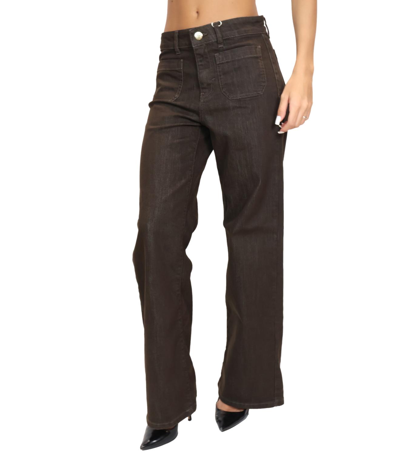 Emme Marella Pantalone da Donna - Verde Sottobosco - 2625136052200